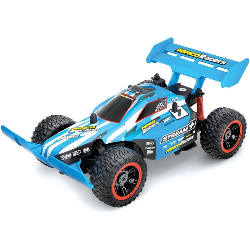 Coche Buggy RC Escala 1/18 teledirigido STREAM+ Ninco Racers 2,4 Ghz 15km/h Coche Buggy RC Escala 1/18 teledirigido STREAM+ Ninco Racers 2,4 Ghz 15km/h