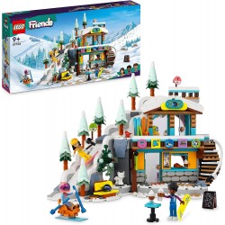 LEGO Friends 41756 Pista de Esquí y Cafetería edad apartir de 9+ número de piezas 980