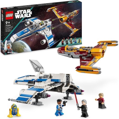 LEGO Star Wars 75364 Ala-E de la Nueva República vs. Caza Estelar de Shin Hati edad apartir de 9+ número de piezas 1056