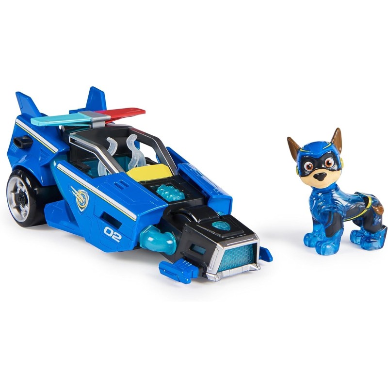 Coche Chase Patrulla Canina - LA SUPERPELÍCULA - Figuras de acción edad +3 años con Luces y Sonidos Coche Chase Patrulla Canina - LA SUPERPELÍCULA - Figuras de acción edad +3 años con Luces y Sonidos
