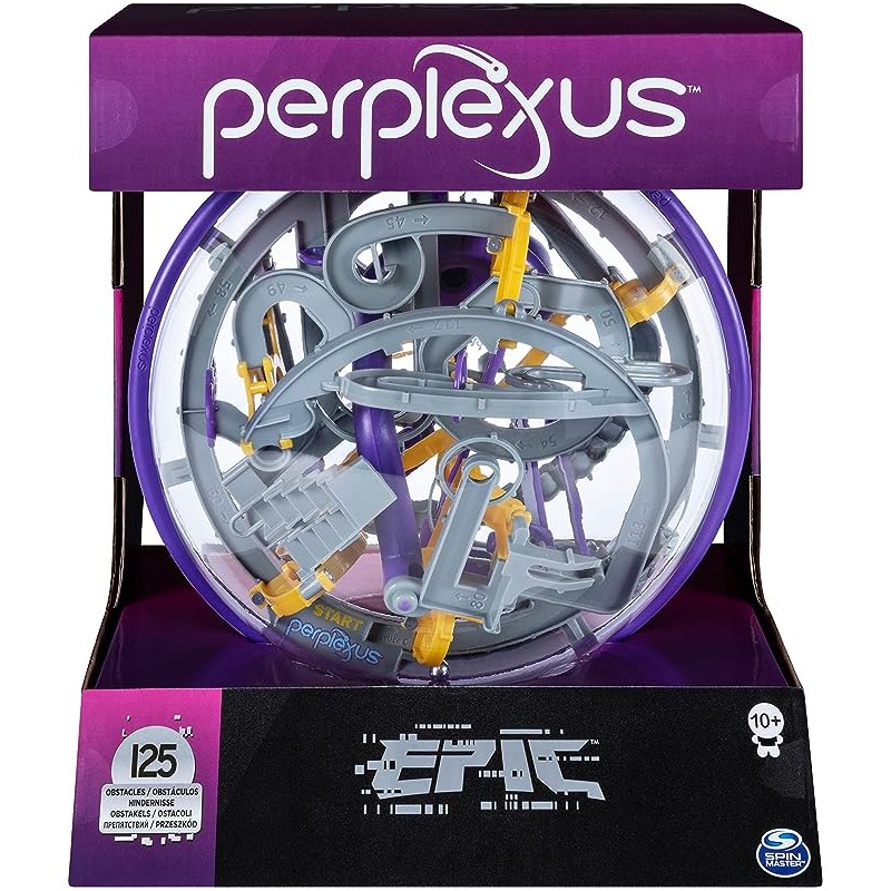 PERPLEXUS - Rompecabezas PERPLEXUS Epic - Bola Laberinto 3D con 125 Obstáculos edad a partir de 8 años