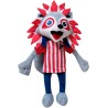 Peluche Indi Atlético de Madrid - Mascota Fútbol, Tamaño 35 cm ojos bordados producto oficial