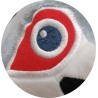 Peluche Indi Atlético de Madrid - Mascota Fútbol, Tamaño 35 cm ojos bordados producto oficial