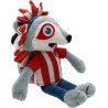 Peluche Indi Atlético de Madrid, tamaño 20 cm, Producto Oficial ojos bordados