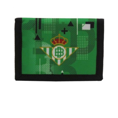 Billetera Real Betis Balompié tamaño 2 x 13,5 x 10 cm producto oficial diferentes compartimentos