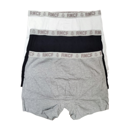 Boxer Real Madrid pack 3 unidades presentado en cajita diseño producto oficial