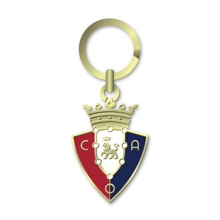 Llavero Club Atlético Osasuna metálico dorado producto oficial