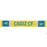 Bufanda Cádiz Club de Fútbol alta definición en diseño 130x20 cm producto oficial