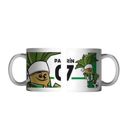 Taza Real Betis Balompié Palmerín cerámica 300ml producto oficial