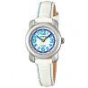 Reloj Casio juvenil LTR-18L-7B correa curo color blanca esfera blanca