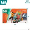 Juego de mesa Baloncesto con 3 pelotas para lanzamiento Basket Ball