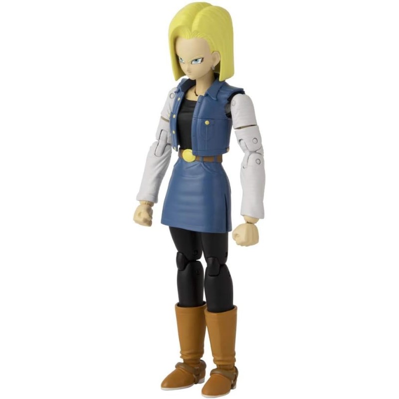 Bandai - Dragon Ball Super - Figura de acción Deluxe ANDROIDE 18 - 17 cm aprox Bandai - Dragon Ball Super - Figura de acción Deluxe ANDROIDE 18 - 17 cm aprox