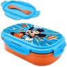 Sandwichera Mickey Mous con tenerdor tamaño aproximado 12x19x6 cm