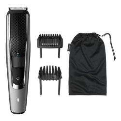 Philips BT5502/15 Barbero y cortapelos con 40 Posiciones de Longitud, Resistente al Agua y Cuchillas metálicas autoafilables bat