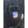 Bata de casa Atlético de Madrid tallas niños escudo bordado tejido coralina producto oficial