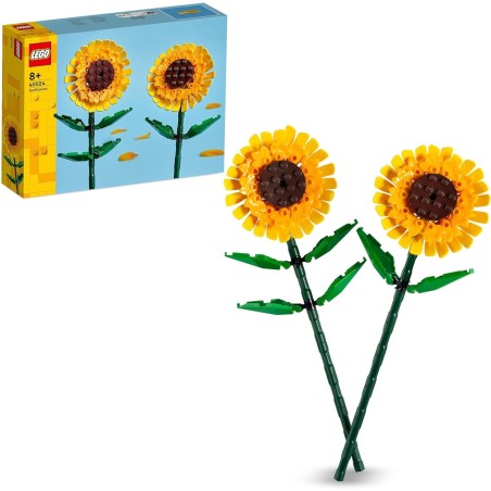 LEGO Creator 40524 Girasoles Kit de Maqueta de Flores Artificiales edad +8 años