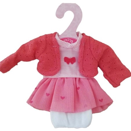 Ropa Traje muñeca 26cm con rebeca fabricado por Antonio Juan