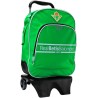 Mochila escolar Real Betis con carro producto oficial 40x14x32cm espaldar acolchado
