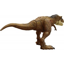 Jurassic World Figura articulada Destrucción Tyrannosaurus Rex, mandíbulas móviles, arañazos en los 2 flancos +4 años HGC19
