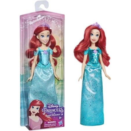 Muñeca Aril  princesa Disney Princess Royal Shimmer Hasbro edad +3 años brillo real