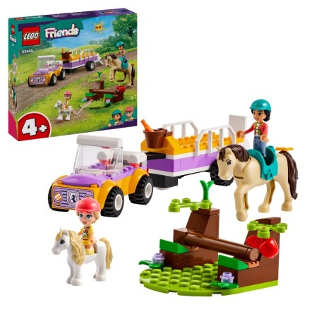 Tienda de juguetes Remolque para Caballo y Poni LEGO Friends 42634 contiene 105 piezas - edad apartir de 4+ años