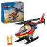 Tienda de juguetes Helicóptero de Rescate de Bomberos LEGO City Fire 60411 contiene 85 piezas - edad apartir de 5+ años