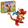 Tienda de juguetes Dragón Rojo LEGO Creator 31145 contiene 149 piezas - edad apartir de 6+ años