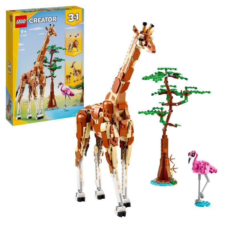 Tienda de juguetes Safari de Animales Salvajes LEGO Creator 31150 contiene 780 piezas - edad apartir de 9+ años Tienda de juguetes Safari de Animales Salvajes LEGO Creator 31150 contiene 780 piezas - edad apartir de 9+ años