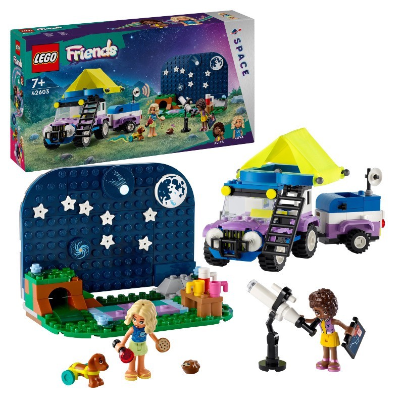 Tienda de juguetes Vehículo de Observación de Estrellas LEGO Friends 42603 contiene 364 piezas - edad apartir de 7+ años Tienda de juguetes Vehículo de Observación de Estrellas LEGO Friends 42603 contiene 364 piezas - edad apartir de 7+ años