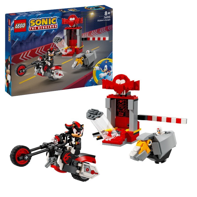 Tienda de juguetes Huida de Shadow the Hedgehog LEGO Sonic the Hedgehog 76995 contiene 196 piezas - edad apartir de 8+ años Tienda de juguetes Huida de Shadow the Hedgehog LEGO Sonic the Hedgehog 76995 contiene 196 piezas - edad apartir de 8+ años