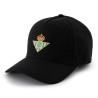 Real Betis Balompié gorra negra adulto escudo color bordado producto oficial