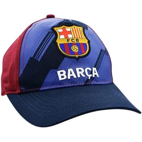 Gorra Fútbol Club Barcelona adulto ajustable escudo bordado producto oficial