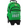 Mochila Real Betis grande 42cm altura con carro que se puede quitar. Tiene espaldar acolchado