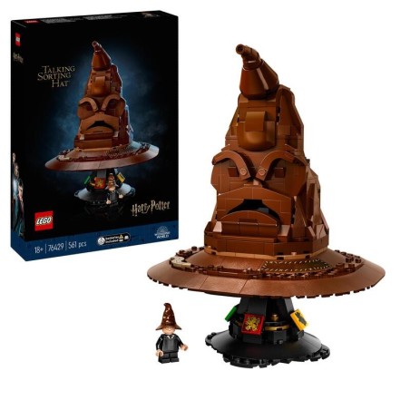 LEGO Harry Potter 76429 Sombrero Seleccionador Parlante contine 561 piezas - edad apartir de 18+ años - Tienda de juguetes
