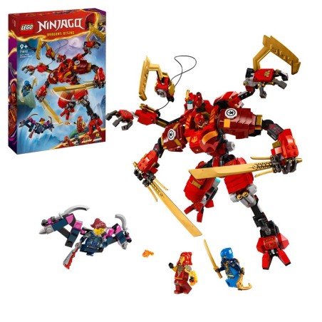 LEGO NINJAGO 71812 Meca Escalador Ninja de Kai contine 623 piezas - edad apartir de 9+ años - Tienda de juguetes