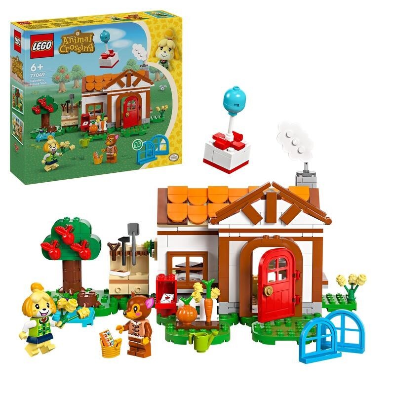 LEGO Animal Crossing 77049 La visita de Canela contine 389 piezas - edad apartir de 6+ años - Tienda de juguetes