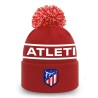 Gorro invierno Atlético de Madrid lana adulto con pompón producto oficial
