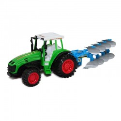 Juguete Tractor con arado plástico edad +3 años 48x15x16cm