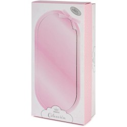 Muñeca recuerdo Primera Comunión Fany lazada turquesa  Canta una oración y se ilumina la velita 40cm Berbesa