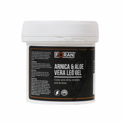 Arnica and Aloe Vera Leg Gel Foran Gel tópico de Aloe Vera y Árnica con efecto calmante y refrescante