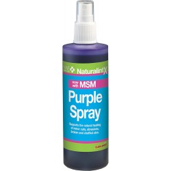 Aloe Vera Purple Spray NAF 240 ml Ayuda a la curación natural de la piel lesionada o agrietada,
