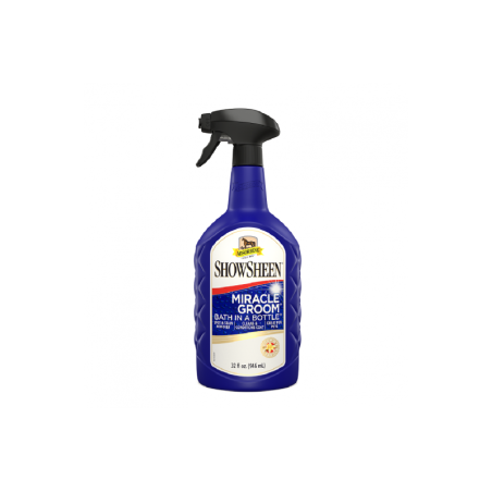 ShowSheen Miracle Groom - Absorbine - 950 ml champú sin necesidad de enjuague ni agua adicional