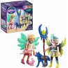 PLAYMOBIL Adventures of Ayuma 71235 Crystal y Moon Fairy con Animales del Alma, Juguete para niños a Partir de 7 años
