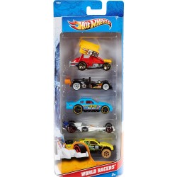 Hot Wheels Pack 5 Cohes...
