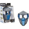 Nerf Máscara facial Hyper - Diseño transpirable, correa ajustable para la cabeza - Color azul del equipo - Preparación para las 