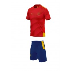 Equipación fútbol Selección Española camiseta roja y pantalón producto oficial