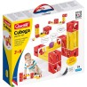 Cuboga Básico-Circuito de canicas con Cubos, Juego de construcción Quercetti edad +3 años Juego de construcción con cubos que se