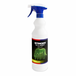 Stinger Fly & Insect Repel Spray Equine America 750 ml spray para librarte moscas, mosquitos y otros insectos voladores