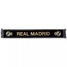 Bufanda Real Madrid 140x20cm producto oficial fondo negro letras doradas
