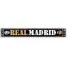 Bufanda Real Madrid fondo negro tamaño 140x20cm producto oficial